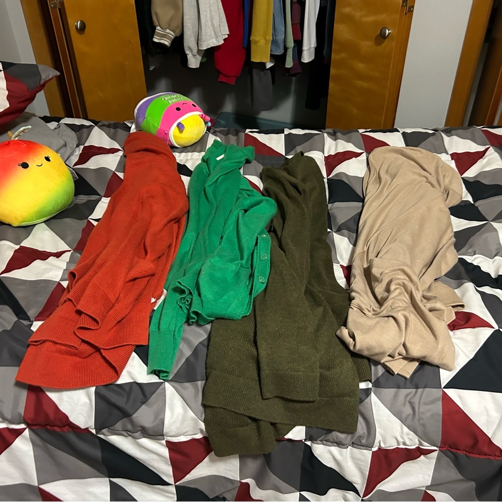 Cardigans all sizes